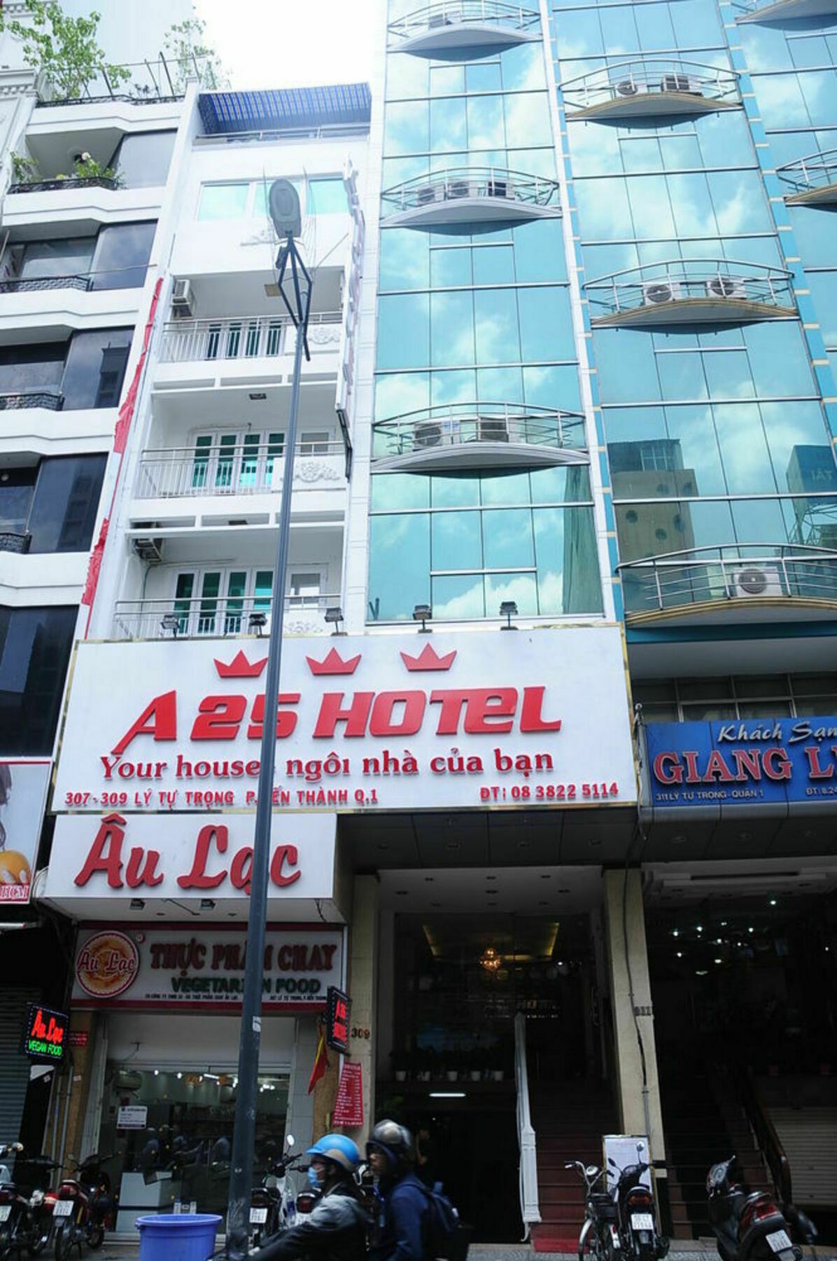 A25 Hotel - 307 Ly Tu Trong Ho Chi Minh-staden Exteriör bild